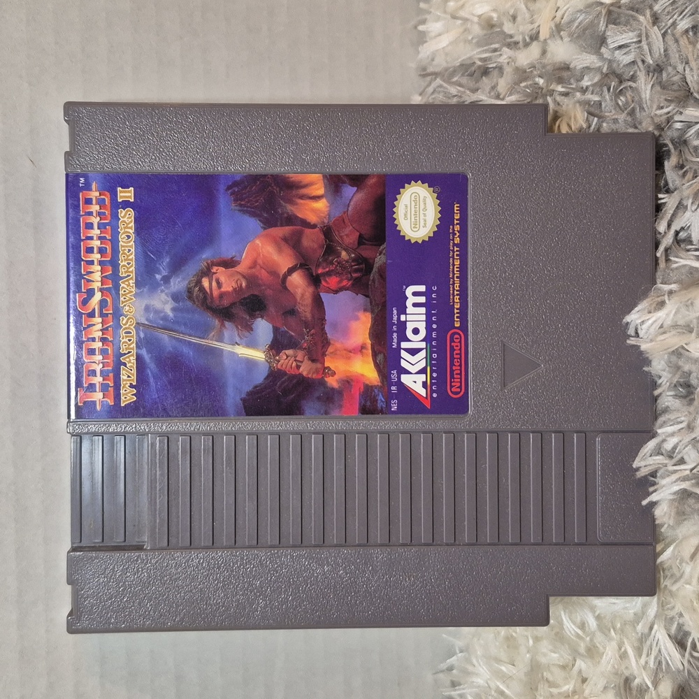 Iron Sword Nintendo NES Games